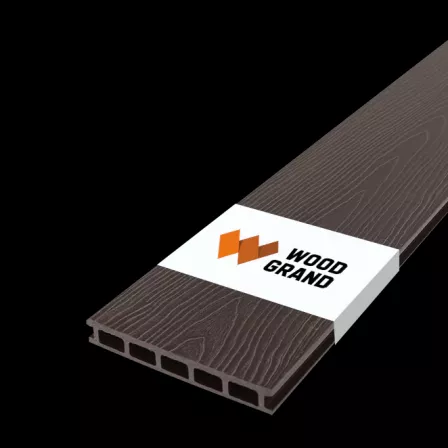 Террасная доска Wood Grand с тиснением 150х22 мм пустотелая