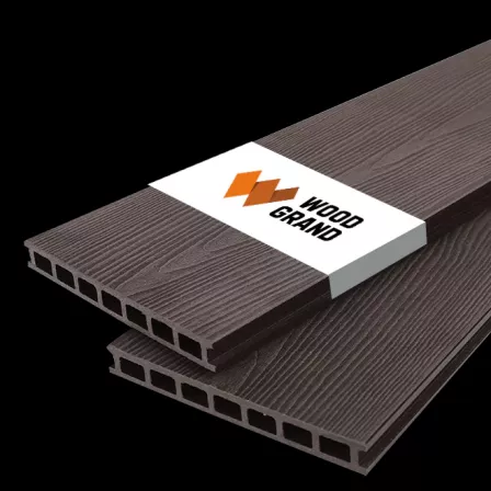Террасная доска Wood Grand с тиснением 200х24 мм пустотелая