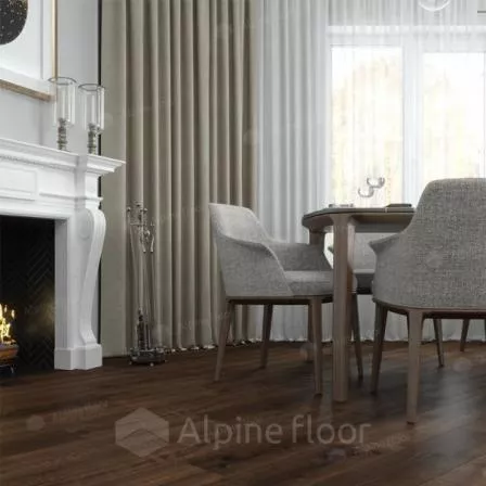 Ламинат SPC Alpine Floor Real Wood Дуб Мокка ECO 2-2