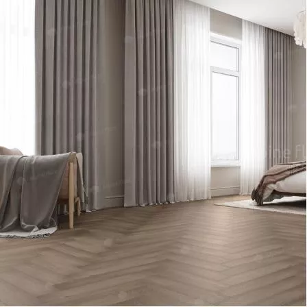 Кварцвиниловая плитка ПВХ клеевая Alpine Floor Parquet LVT Дуб Насыщенный ECO 16-7