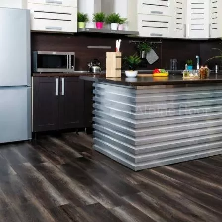 Кварцвиниловая плитка ПВХ клеевая Alpine Floor Ultra Eco ОРЕХ ТЕМНЫЙ ECO 5-13