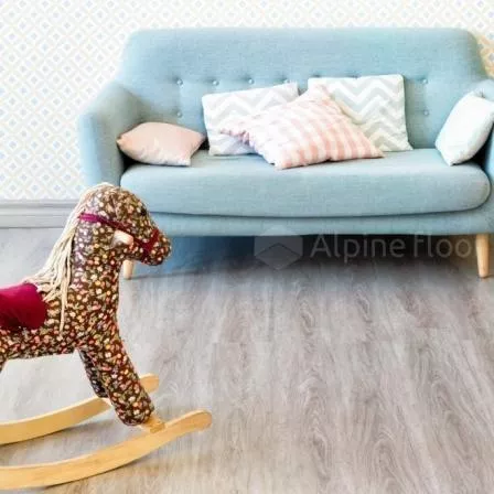 Кварцвиниловая плитка ПВХ клеевая Alpine Floor Ultra Eco ДУБ КОФЕЙНЫЙ ECO 5-15