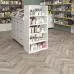 Кварцвиниловая плитка ПВХ клеевая Alpine Floor Chevron Alpine LVT Дуб Исида ECO 20-8